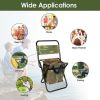 Foldable Fishing Chair With Backrest for Camping Hiking